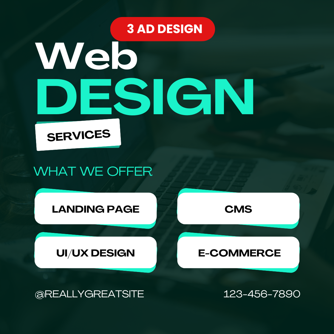 Custom ad design packages